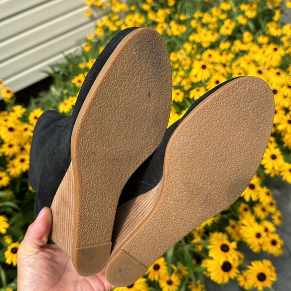 BP SIDE ZIP WEDGES SHOES - Picture 6 of 10